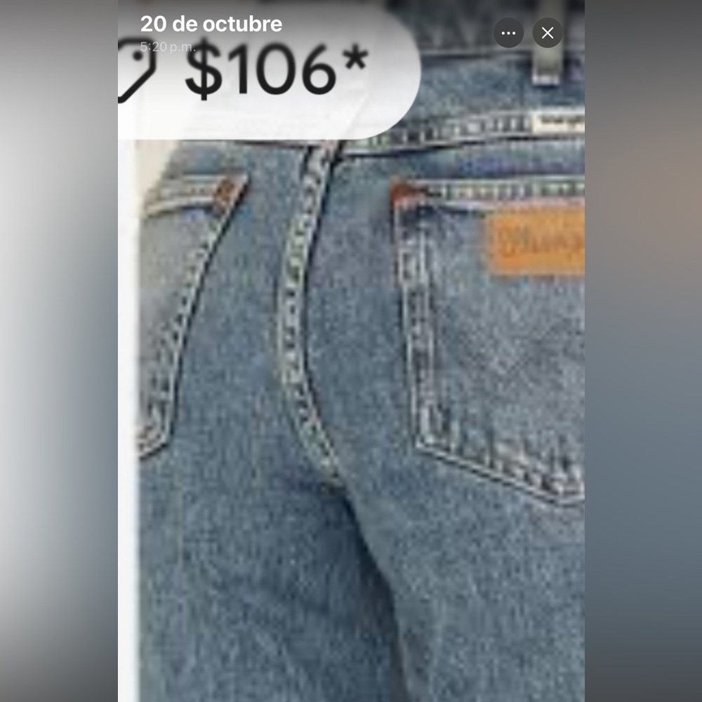 NWT Wrangler Westward 626 Bootcut Jeans Two Tone Side Stripe Blue Size 27/32